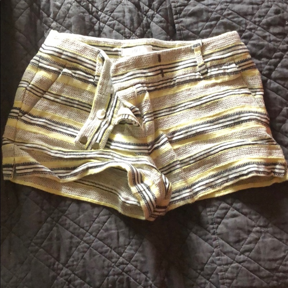 NWOT stripe shorts